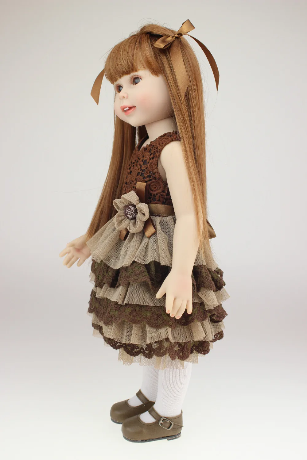 18 Inch 45 Cm Manis Lucu Gadis Mainan Boneka Manusia Hidup
