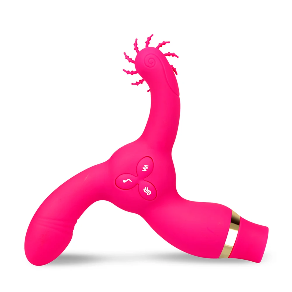 Tongue Vibrator Female Orgasm lick Rotation Dildo Vibrator Clitoris Stimulate Erotic Sex Toys For Woman G-spot Sex Adult Product (9)