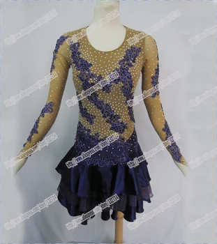 

NEW!Latin dance dress,tango salsa samba dance dress, latin dance wear , cha-cha dance dress,FLESH COLOR,BEST QUALITY.
