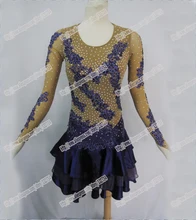 NEW!Latin dance dress,tango salsa samba dance dress, latin dance wear , cha-cha dance dress,FLESH COLOR,BEST QUALITY.