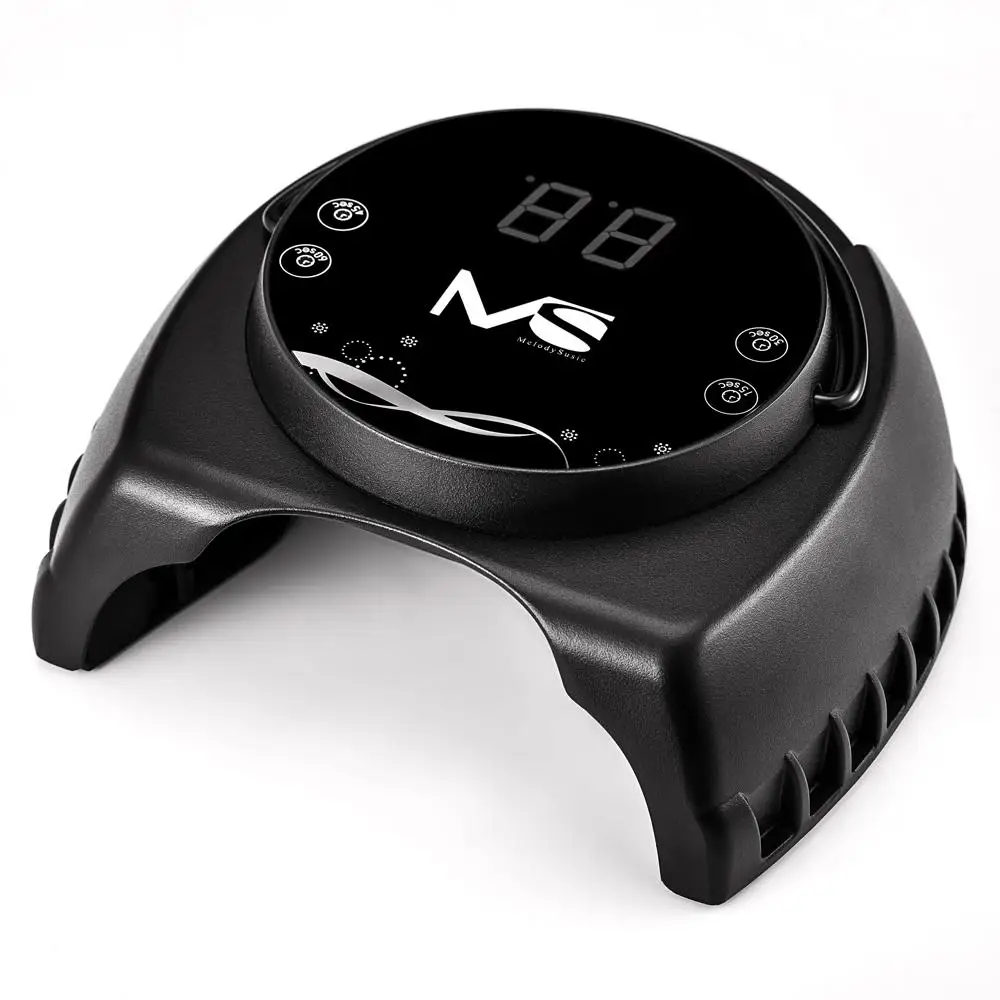 

2017 MelodySusie salon best quality safe packing nail dryer machine 110v-220v timer auto sensor 60w UV LED nail lamp