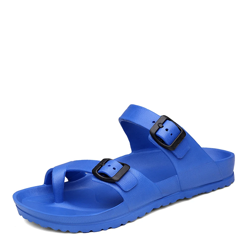 QFFAZ 2019 New Summer Shoes Men Beach Sandals Hollow Slippers Men Flip Flops Light Sandalias Outdoor Summer Men shoes Chanclas