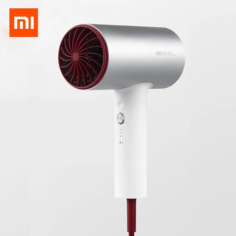 Xiaomi Soocare Soocas H3 Анион Фен для волос корпус из алюминиевого сплава 1800 Вт