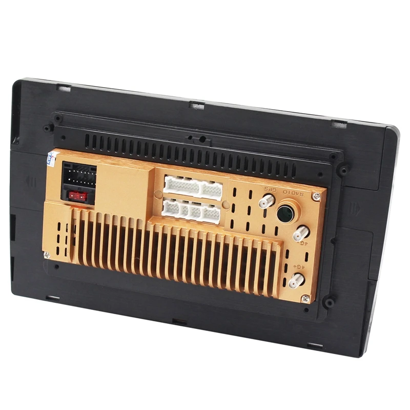 Дешево 10,1 дюймов Android 8,1 Автомобильный Bluetooth Wifi font b Gps b font навигация четырехъядерный Радио Видео Аудио мультимедиа Mp5 плеер