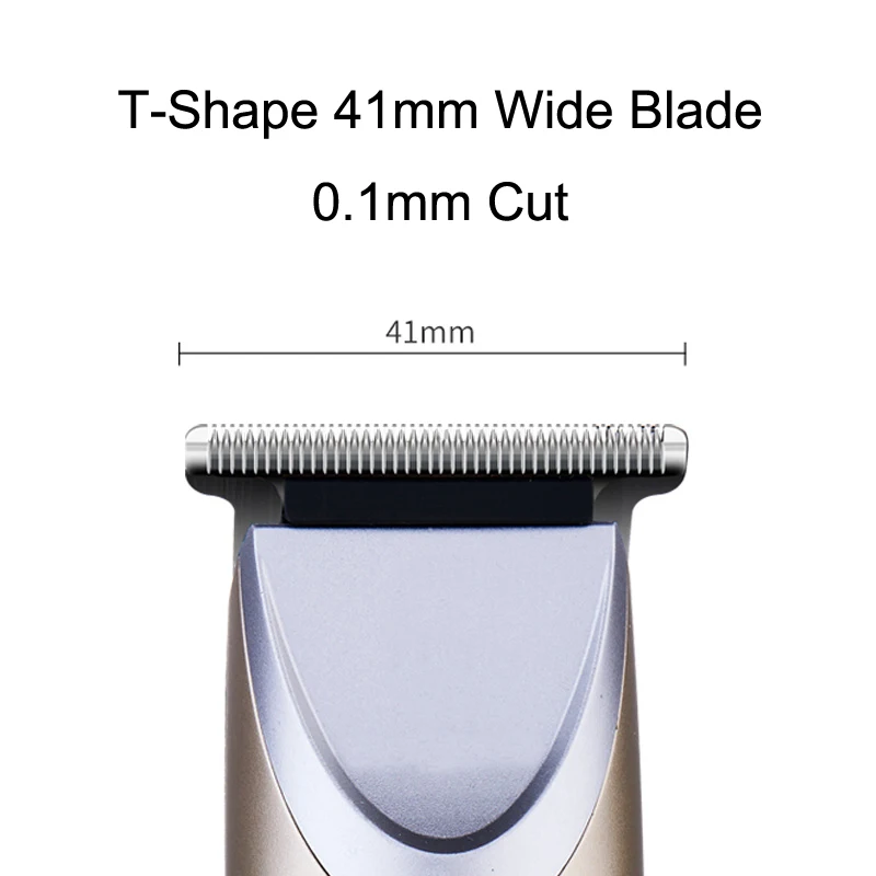  PULIS Hair Clipper Professional 0.1mm Bald Trimmer 100-240V Rechargeable 3-Speed High Power Hair Sh