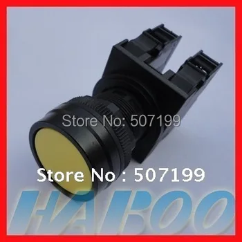 

10pcs/lot diameter 22mm switch with metal silver round head 1NO+1NC/2NO/2NC momentary electric push button switch 10A 600V