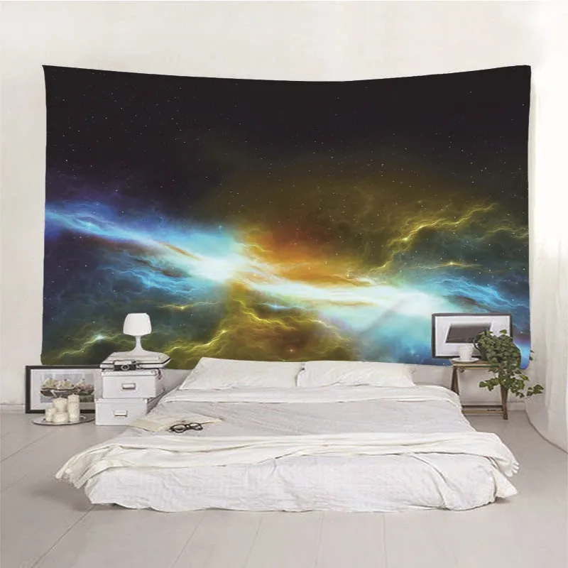Starry Style mandala Wall Hanging Tapestry Green Succulents 3D Flower Art Carpet Blanket Yoga Mat Decorative Tapestry Home JUN20