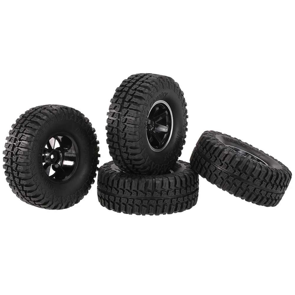 4Pcs for AUSTAR AX-3020C 1.9 Inch 103mm 110 Scale Tires with Wheel Rim for 110 D90 SCX10 CC01 RC Rock Crawler (7)