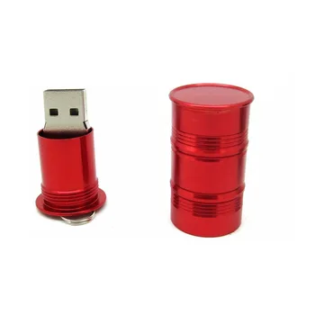 

Mini Metal Barrel usb Flash Drive Oil Bottle Drum model pen drive memory stick pendrive 4G 8GB 16GB 32GB usb 2.0
