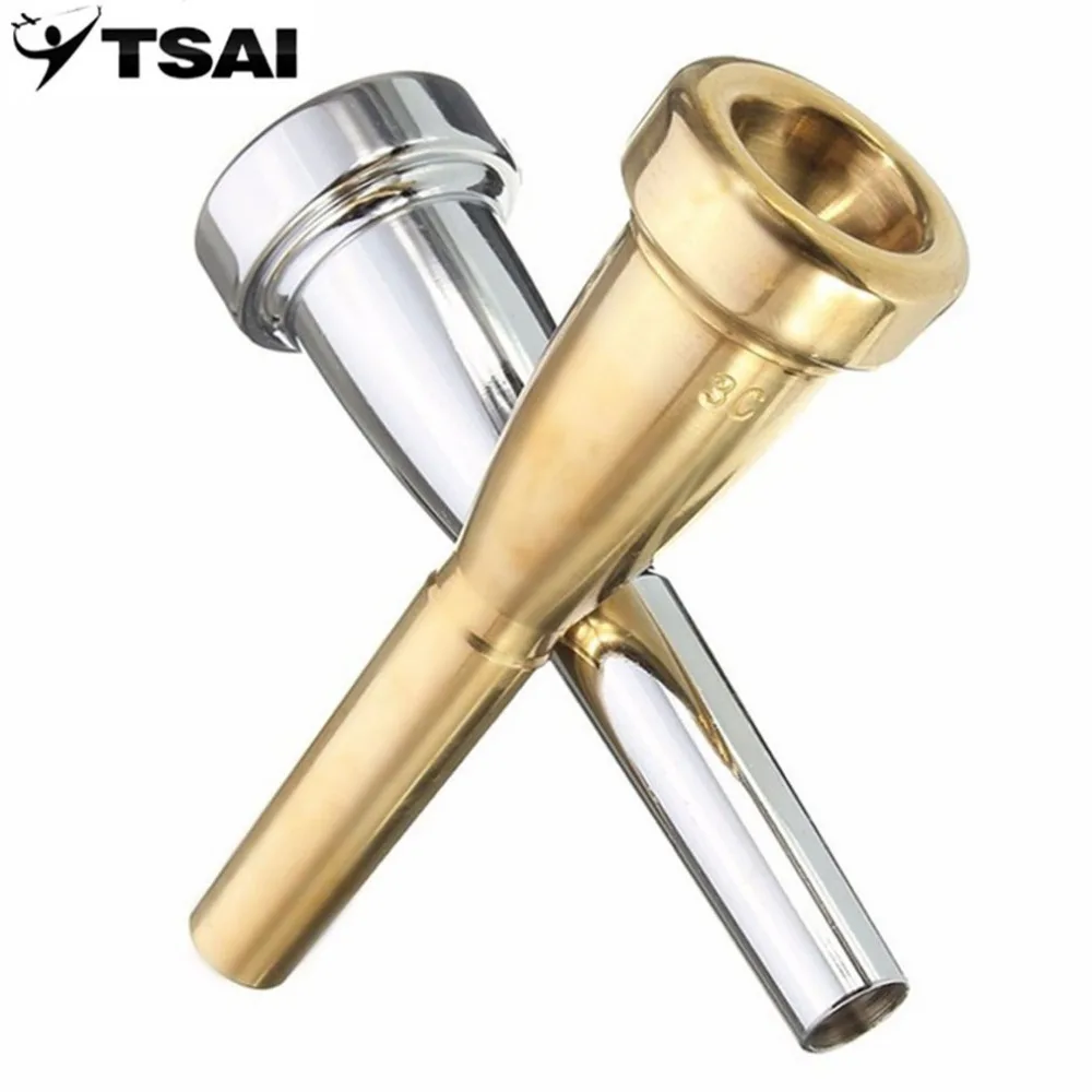 Trumpet Mouthpiece TSAI 3C Size For Yamaha For Bach Metal Trumpet