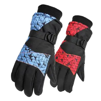 

Keptfeet Touch Screen Outdoor Sports Windproof Waterproof Ski Gloves Motorcycle Non-slip Thicken Riding Gloves Men Women