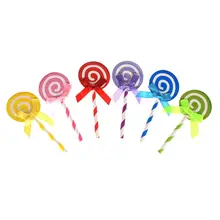 Цветной кекс торт Топпер бумаги леденец с соломинкой вставлены карты флаги прекрасный подарок украшения флаги инструменты 6 шт