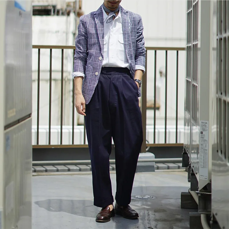 Ankle Length Khaki Gurkha Pants For Men 