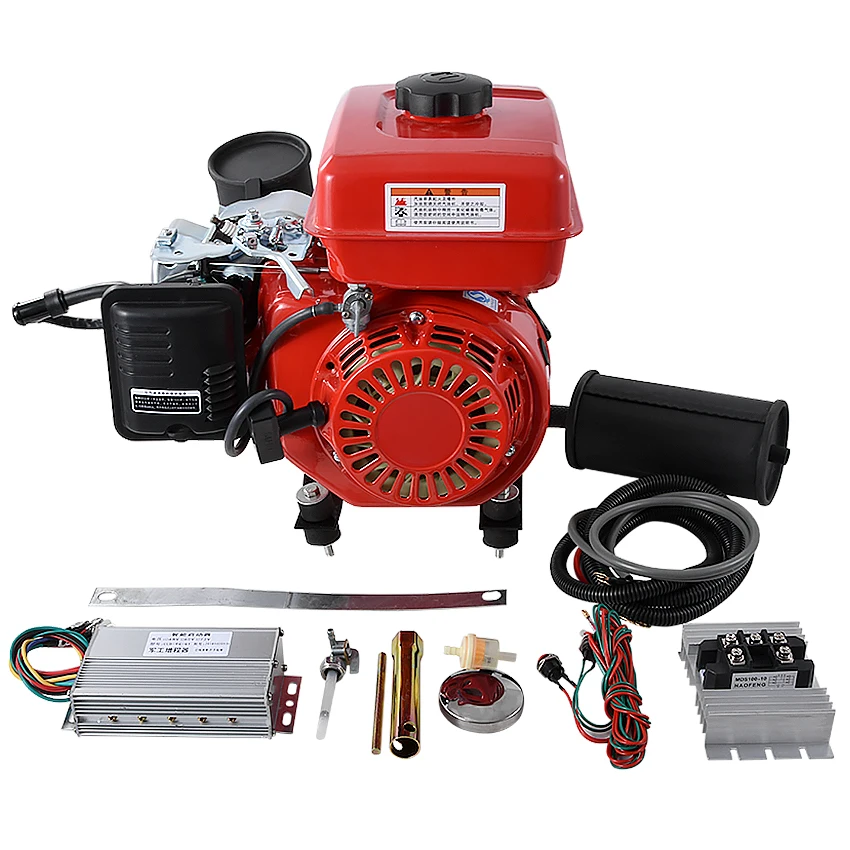 Controlador de Processo do Extensor da Escala do Gerador da Gasolina do Dobro-silenciador 3000w para o Veículo a Motor Bonde de 48v Novo Dobro-silenciador Min 60v 72v do 3000r –