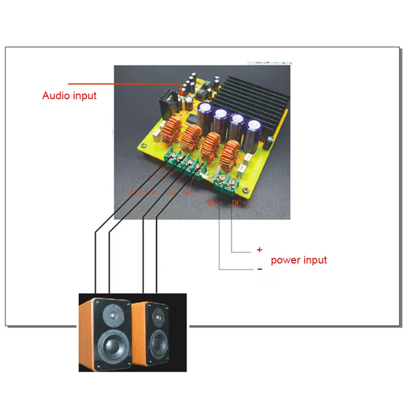 AIYIMA TAS5630 усилитель мощности аудио Плата 2x300 Вт Hi-Fi стерео класса D Цифровые усилители домашний усилитель с AD827 предусилителем