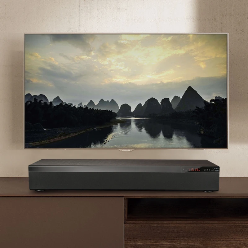 CAV TM900 Bluetooth Soundbar 3.1CH DTS Surround Wooden Wireless Home Theater 3D Stereo Column Sound Bar Music For TV Coaxial AUX