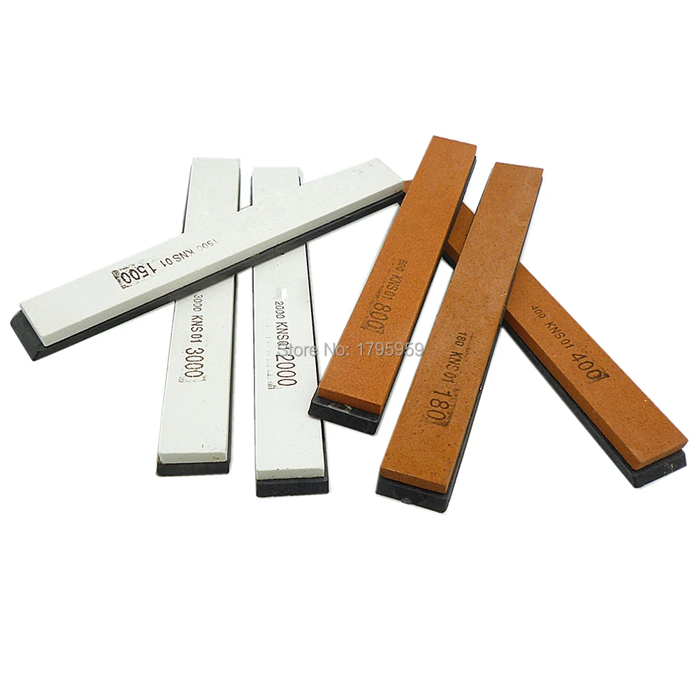 6pcs Professional Polishing Grit Sharpener Stone Knife Sharpening Stone