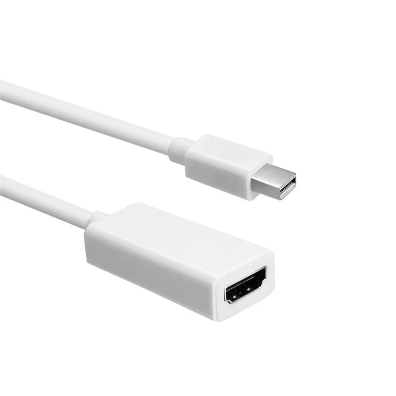 Thunderbolt Mini DP to HDMI Cable Adapter Mini Displayport Male to HDMI