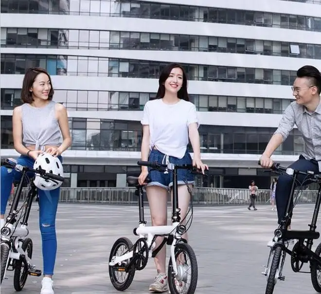 Xiaomi qicycle смарт-электрический Bicyle Спорт Портативный электрический велосипед