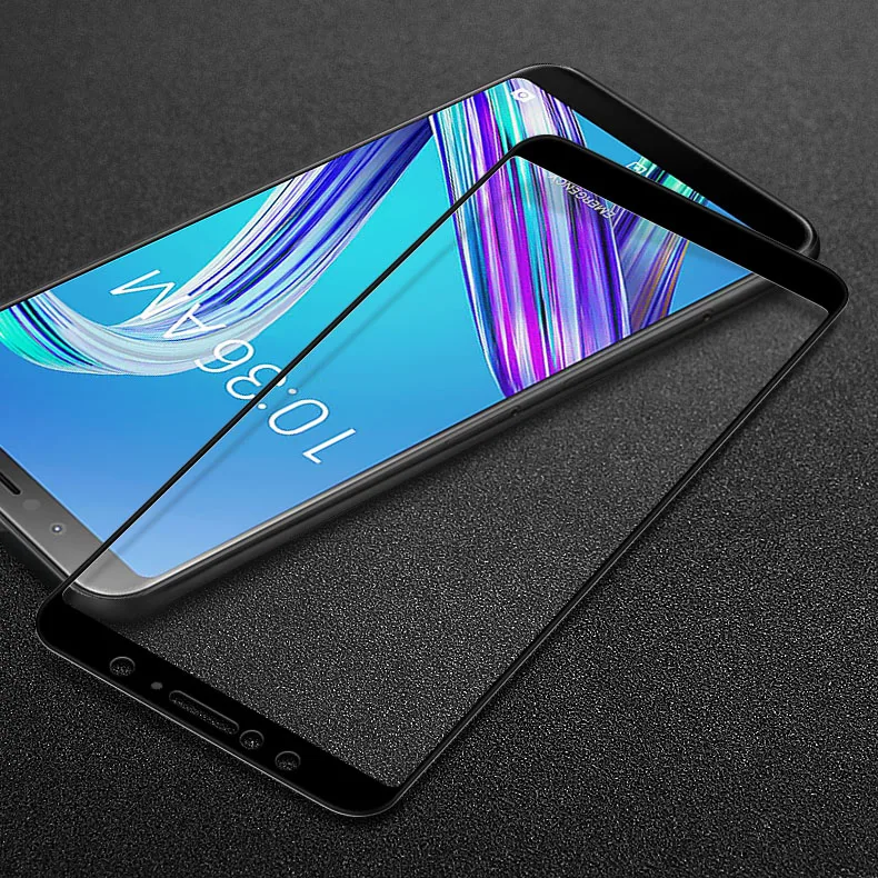

For ASUS Zenfone Max Pro M1 ZB601KL Front Screen Protector For Zenfone ZB602KL Tempered Glass IMAK Full Coverage Protective Film