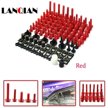 

Motorcycle Fairing Bolts Aluminum Spire Speed Fastener Clips Screw Spring Bolts Nuts For Honda XR CR CRF CRM 250L 250M 250X 230M