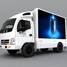 P6 уличный мобильный автомобильный дисплей, уличный полноцветный светодиодный экран P6 от производителя, движущийся монитор видеонаблюдения CCTV