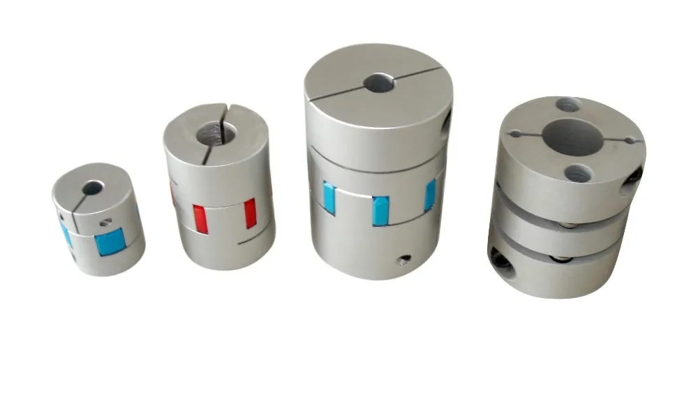 Fevas New 5x8 5mm 8mm Aluminium Flexible Shaft Jaw Spider Plum Coupling