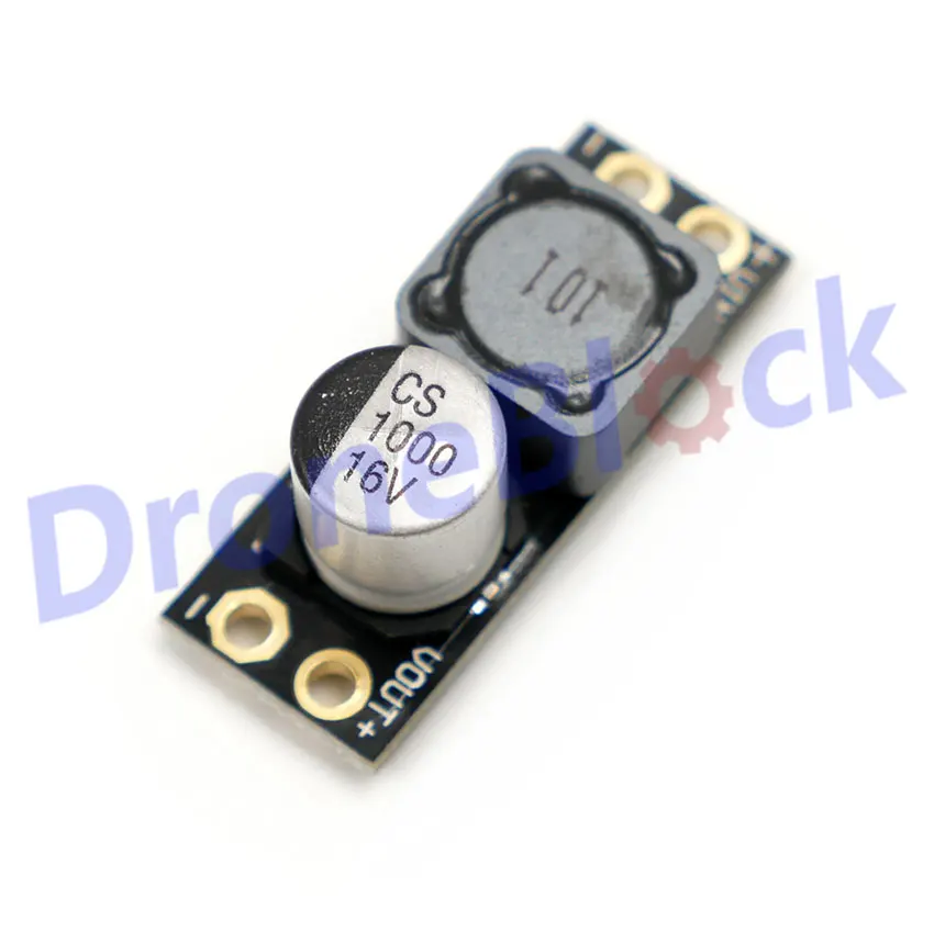 

2PCS L-C Power Filter 2A LC Filter 2-4S Lipo for FPV Transmitter Video Signal Ripple Interference filter