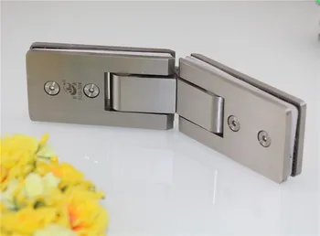 

304 stainless steel bathroom clip clip lengthened 135 degrees buffer kitchen and shower room glass door hinge glass clip