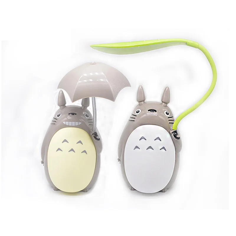 Kawaii Cartoon Totoro Lamp 3 Choice Rechargeable Table Lamp Led Night Light Reading for Kids Gift Home Decor Novelty Lightings Kawaii Cartoon Totoro Lamp 3 Choice Rechargeable Table Lamp Led Night Light Reading for Kids Gift Home Decor Novelty Lightings