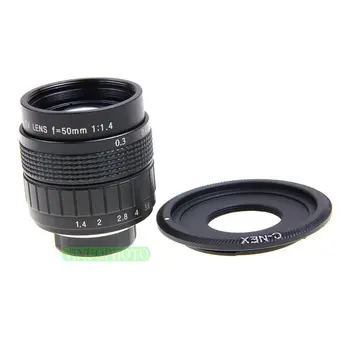 

Fujian 50mm F1.4 CCTV TV lens+C Mount for Sony E NEX3 NEX-C3 NEX-F3 NEX-5 NEX-5N NEX-5R NEX-5T NEX-6 NEX-7 A6000 A5000 NEX-VG20