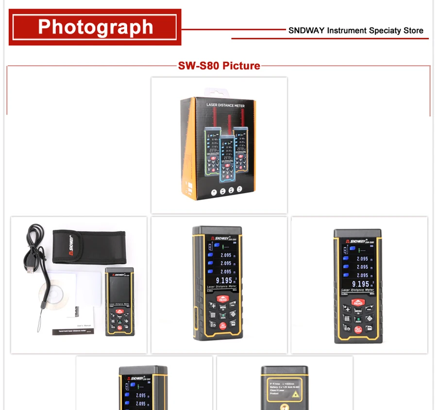 Camera laser distance meter details (13)
