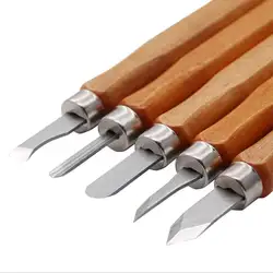 Новый Многофункциональный 12 шт. набор канцелярских ножей ручной резьба по дереву долотом для деревообработки DIY Инструменты деревянный
