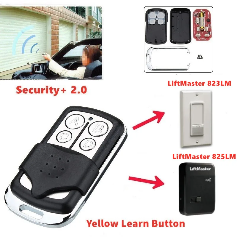 

FOR 825LM 823LM LiftMaster Remote Light Control Security+2.0 MyQ technology compatible