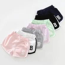 Летние шорты для девочек, спортивные шорты с надписями для маленьких девочек, летняя одежда для маленьких девочек, Лидер продаж, детские шорты