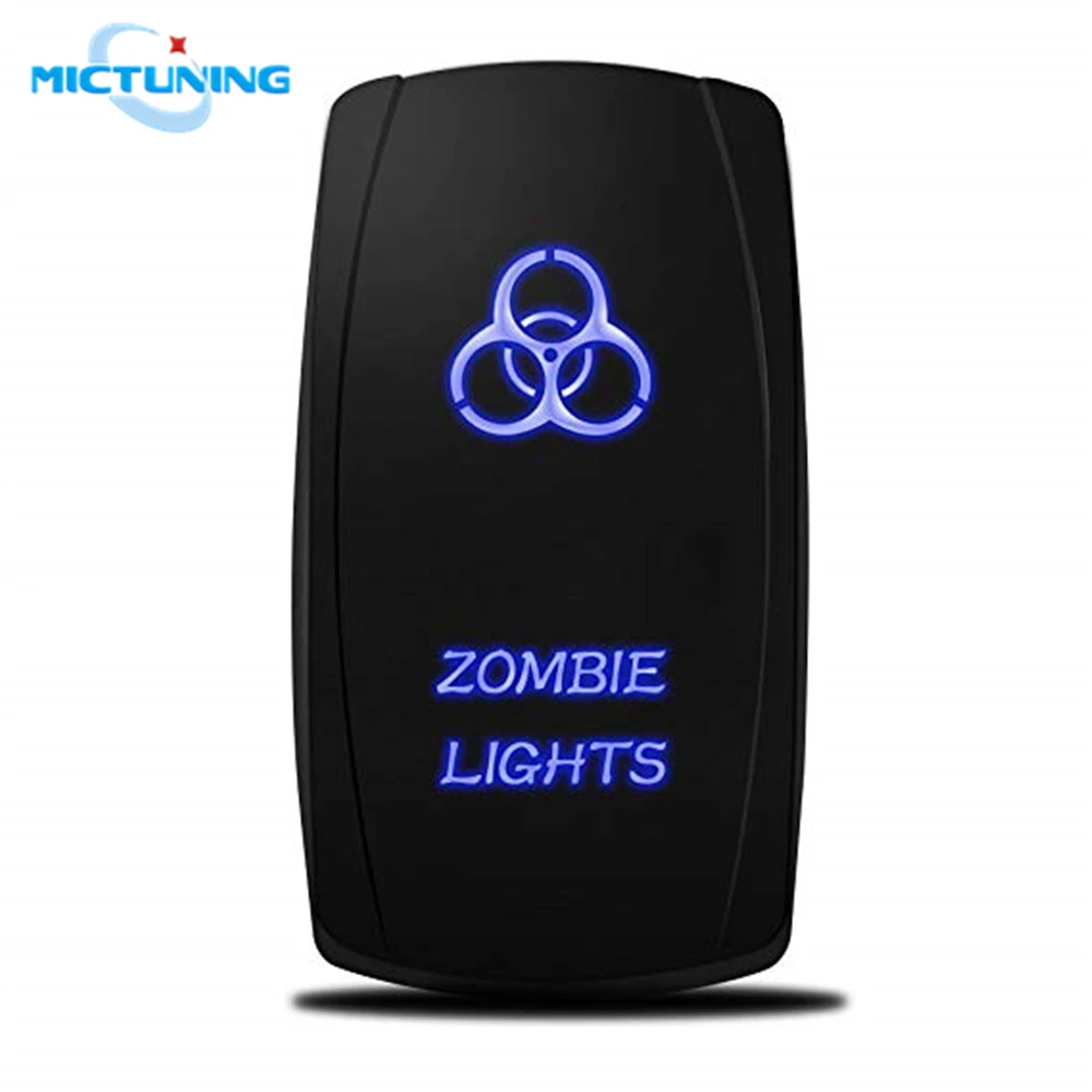 Carling Boat Rocker Switch CoverTRIM Lighted Single