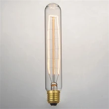 Ретро T185 Эдисон Свет E27 40 W 110 V/220 V село лампа накаливания Эдисона для ресторана/Кофе бар/магазин одежды/Спальня