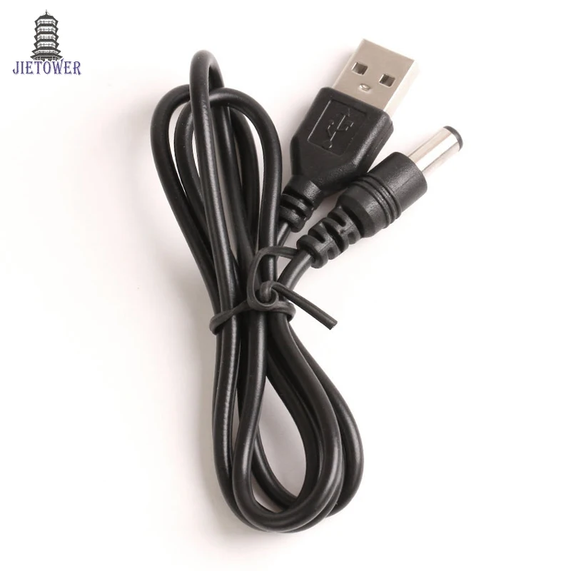 200 шт/партия USB в DC2.0 DC2.5 DC3.5 DC5.5 DC 5,5*2,1 мм Зарядка Электрический шнур аксессуары USB в DC медный силовой кабель