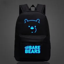 Новое поступление. Школьный рюкзак с изображением медведей из аниме. Школьный рюкзак для мальчика