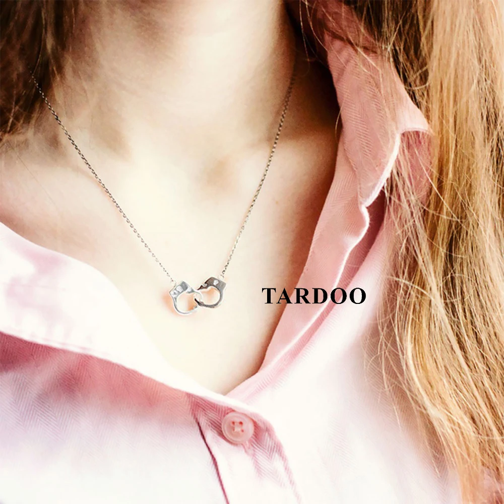 Tardoo Real 925 Sterling Silver Choker Necklaces Pendants Casual Style Love Maxi Necklaces & Pendants fine jewelry