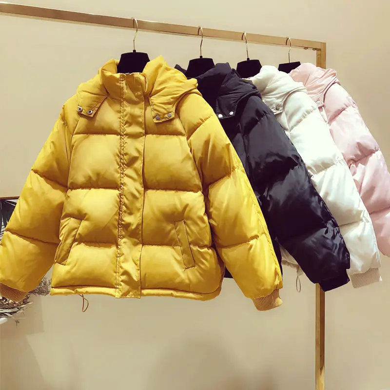 Meilleur Hiver bas coton veste femmes Parka chaud épais Abrigo Mujer manteau vêtement d extérieur pour femmes grande taille doudoune femme manteau à capuche Q916
