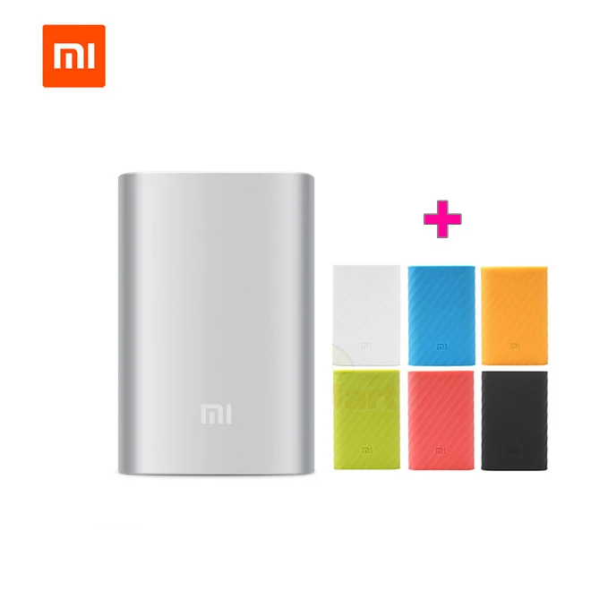 100% Original Xiaomi Mi Power Bank 10000mAh Mobile Phone Power Bank External Battery Xiaomi 10000 Powerbank Portable Charger