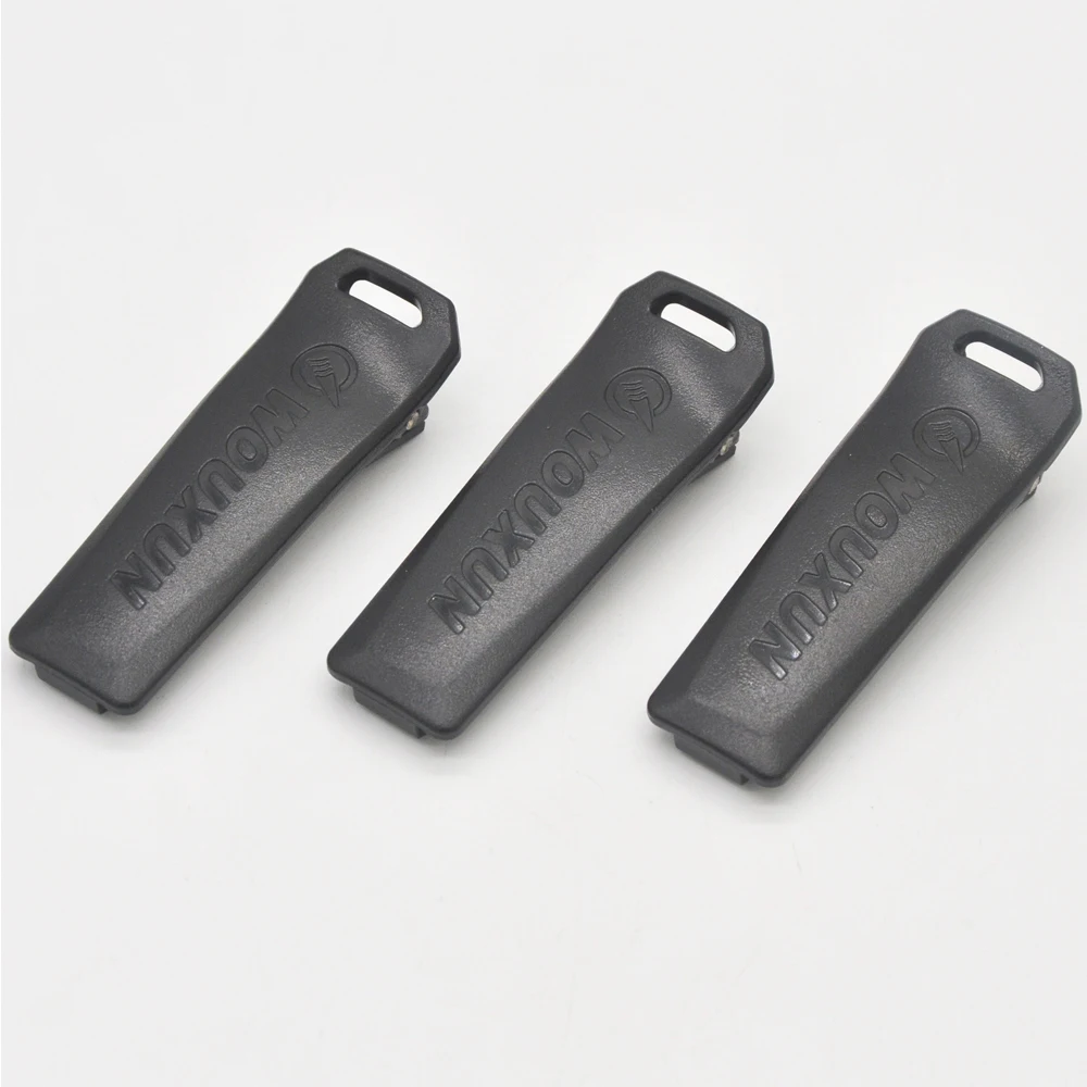 

1PC New Black Original Wouxon Li-ion Battery Clip for KG-UVD1P KG-UVD6 KG-669 KG-833 KG-669 For Wouxun Walkie Talkie Accessory