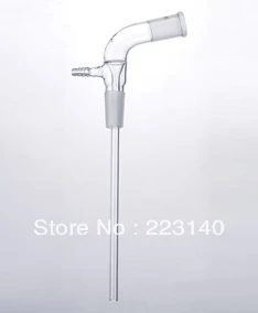 

A642440 synthware,Adapter, vacuum take-off, long stem, Joints:24/40, Tube length below joint:200mm
