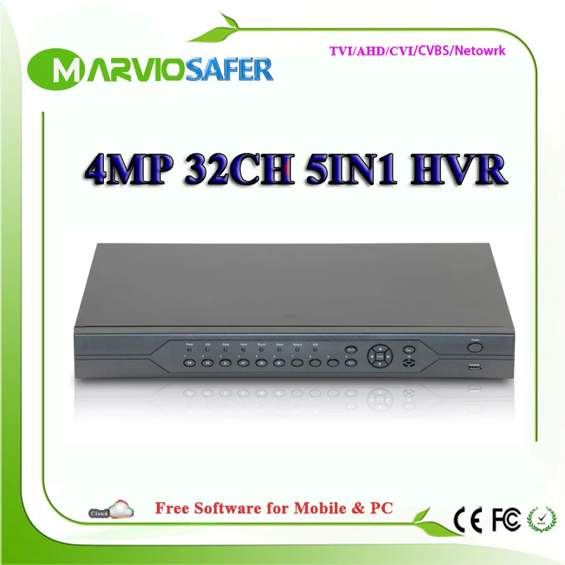 32ch 32 канала AHD TVI CVI DVR AVR XVR XVI HVR AHD-H 4MP Full HD видео Регистраторы 1080 P 4 К HDMI CCTV AHD TVI CVI Камера Регистраторы