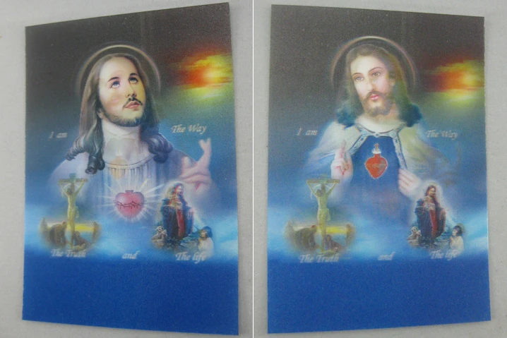 Cadeaux Catholiques Hd Images Tridimensionnelles Sacre Cœur De Jesus Vierge Marie 3d Croix Carte De Photo Medailles Bible Livraison Gratuite Aliexpress