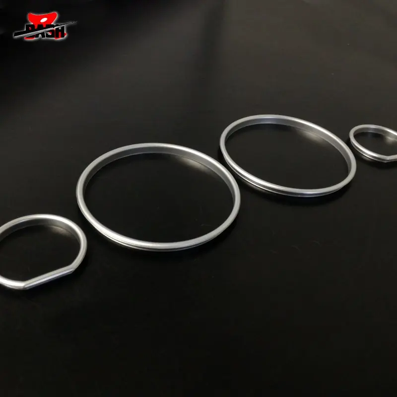 Серебристые Кластерные кольца для BMW E34 серебристые Калибровочные приборной