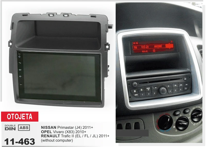 

frame+Car DVD radio Android 7.1.1 Autoradio GPS Player Headunit for nissan primastar J4 opel vivaro 2011+ STEREO tape recorder