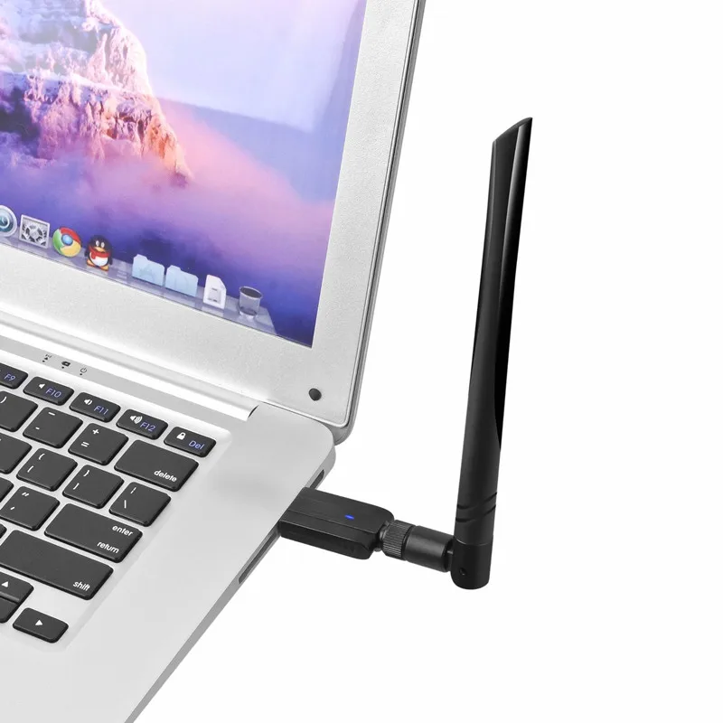 1200 Мбит/с беспроводной USB WiFi сетевой адаптер двухдиапазонный 2,4/5 ГГц с антенной 802.11AC