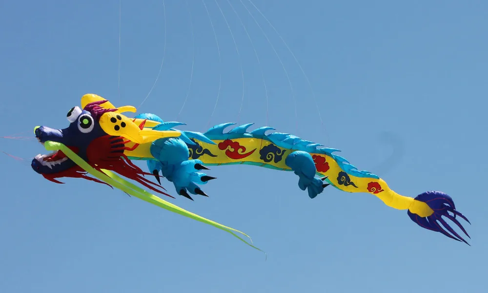 Надувной воздушный змей для шоу драконов от фабрики Weifang kaixuan 30 м|kite factory|show kitekite